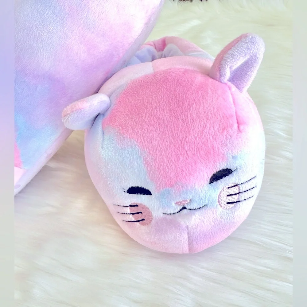 PASTEL CAT SLIPPERS